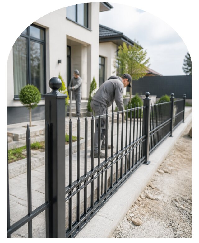 Декоративное ограждение в Арзамасе по цене от 7060 р. | Метпроект-Рзм